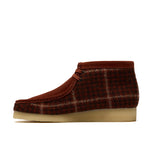 Clarks Original Men Wallabee Boot Rust Tweed Combination Made in Vietnam