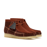Clarks Original Men Wallabee Boot Rust Tweed Combination Made in Vietnam