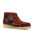 Clarks Original Men Wallabee Boot Rust Tweed Combination Made in Vietnam