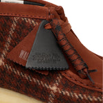 Clarks Original Men Wallabee Boot Rust Tweed Combination Made in Vietnam