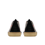 Clarks Original Women's Desert Trek Black Tweed Combination Made in Vietnam