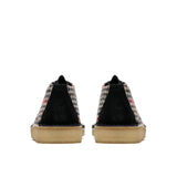 Clarks Original Women's Desert Trek Black Tweed Combination Made in Vietnam