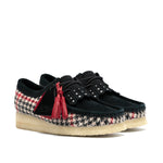 Clarks Original Women's Wallabee Black Tweed Combination Made in Vietnam