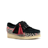 Clarks Original Women's Wallabee Black Tweed Combination Made in Vietnam