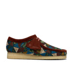 Clarks Mans Wallabee Denim Sinteties (Blou) 