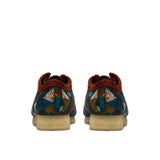 Clarks Mans Wallabee Denim Sinteties (Blou) 
