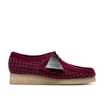 Clarks Original Women's Wallabee Purple Tweed Combination Made in Vietnam