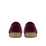 Clarks Original Women's Wallabee Purple Tweed Combination Made in Vietnam