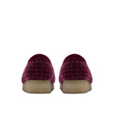 Clarks Original Women's Wallabee Purple Tweed Combination Made in Vietnam