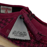 Clarks Original Women's Wallabee Purple Tweed Combination Made in Vietnam