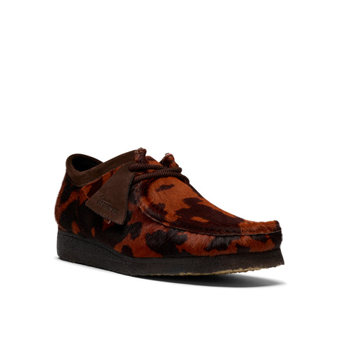 Clarks Mans Wallabee Denim Sinteties (Blou) 