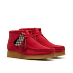 Clarks Women Wallabee Boot. Red Suede 2025