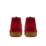 Clarks Women Wallabee Boot. Red Suede 2025