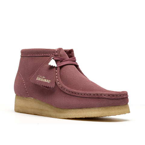 Clarks Women Wallabee Boot. Rose Brown Sde 2025