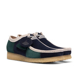 Clarks Original Men Wallabee Blue/Green Stripe- MADE IN VIETNAM