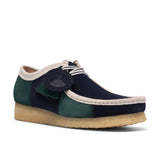 Clarks Original Men Wallabee Blue/Green Stripe- MADE IN VIETNAM