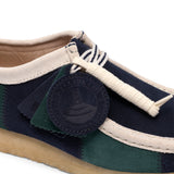 Clarks Original Men Wallabee Blue/Green Stripe- MADE IN VIETNAM