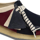 Clarks Original Women Wallabee Navy Stripe Made in Vietnam