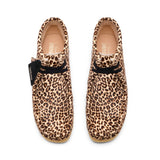 Clarks Original Women Wallabee Boot. Leopard Print Made in Vietnam