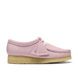 Clarks Original Women Wallabee. Baby Pink Leather Made in Vietnam