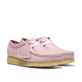 Clarks Original Women Wallabee. Baby Pink Leather Made in Vietnam