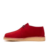 Clarks Original Men Desert Trek Red Suede Made In Vietnam
