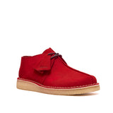 Clarks Original Men Desert Trek Red Suede Made In Vietnam