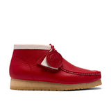 Clarks Original Men Wallabee Boot RB Red Leather Made in Vietnam