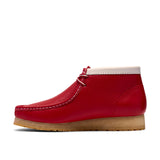 Clarks Original Men Wallabee Boot RB Red Leather Made in Vietnam