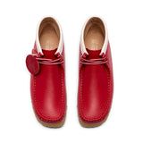 Clarks Original Men Wallabee Boot RB Red Leather Made in Vietnam
