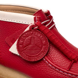 Clarks Original Men Wallabee Boot RB Red Leather Made in Vietnam