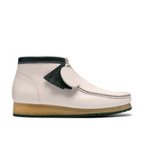 Clarks Original Men Wallabee Boot RB White Leather Made in Vietnam
