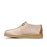Clarks Original Men Desert Trek White Combination Leather MADE IN VIETNAM
