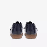 Clarks Original Kids Wallabee Low Older O Navy Patent
