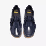 Clarks Original Kids Wallabee Low Older O Navy Patent