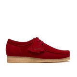 Clarks Original Men Wallabee Deep Red Suede- MADE IN VIETNAM