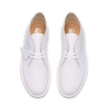 Clarks Original Men Desert Boot White/White- MADE IN VIETNAM