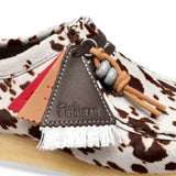 CLARKS ORIGINALS MEN'S WALLABEE, BROWN COW PRINT, MADE IN VIETNAM