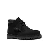 CLARKS ORIGINALS MEN'S DSRT 2456 ROCK, BLACK SUEDE
