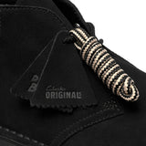 CLARKS ORIGINALS MEN'S DSRT 2456 ROCK, BLACK SUEDE