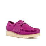 CLARKS ORIGINALS WOMEN'S WALLABEE, BERRY SUEDE, MADE IN VIETNAM