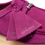 CLARKS ORIGINALS WOMEN'S WALLABEE, BERRY SUEDE, MADE IN VIETNAM