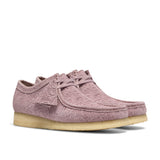CLARKS ORIGINALS MEN'S WALLABEE DUSTY PINK EMBOSSED MADE IN VIETNAM