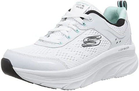 Skechers Women Relaxed Fit: D'Lux Walker - Infinite Motion 149023 White-Black