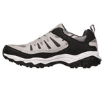 Skechers MEN AFTER BURN Extra Wide Width 51866 Grey/Black