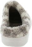 SKECHERS WOMEN'S  Foamies Cozy Camper w/Plaid Sherpa Clog 111363 NAT