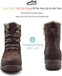 Comfy Moda Women's Waterproof Wool Lined Winter Boots Maya