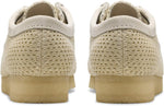 Clarks Men's Original Wallabee Off white Mesh Made In Portugal"