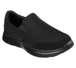 SKECHERS MEN'S  Work Relaxed Fit: Flex Advantage - McAllen SR #77048 BLK