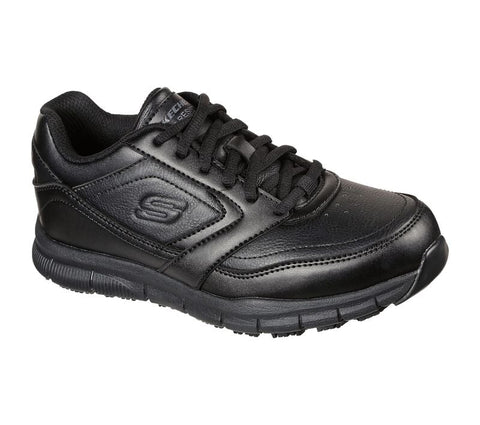 SKECHERS WOMEN'S Work Relaxed Fit: Nampa - Annod SR #77235 Wide BLK
